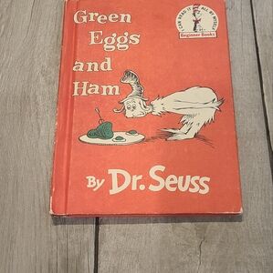 🍕 Dr Seuss Green Eggs and Ham vintage book🧁🍋☃️🦋🐯🐠🍬🍿